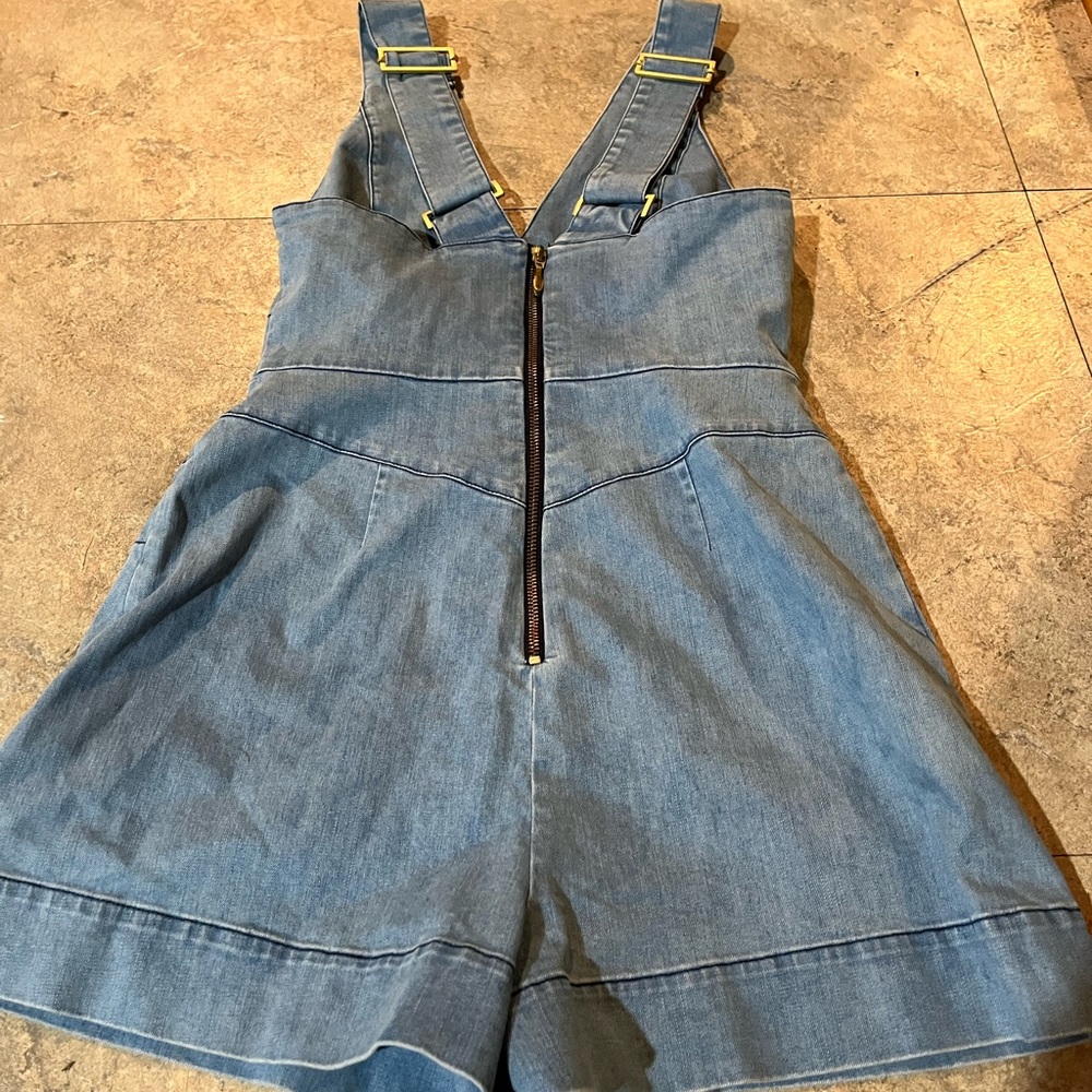 Lover Australia denim romper size 6 - Picture 3 of 6